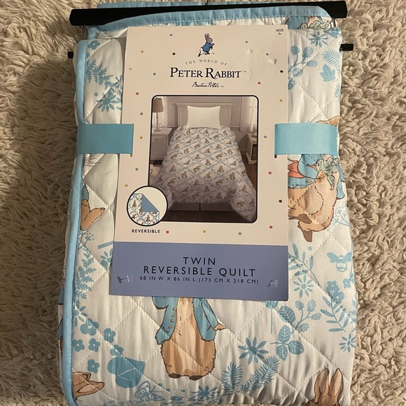 Peter Rabbit Quilt Blanket
